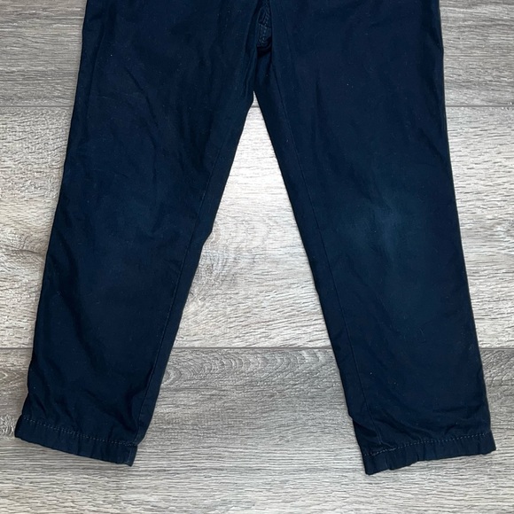 Carter’s Lined Chino Pull Up Pants 3T Navy Blue - Picture 9 of 11